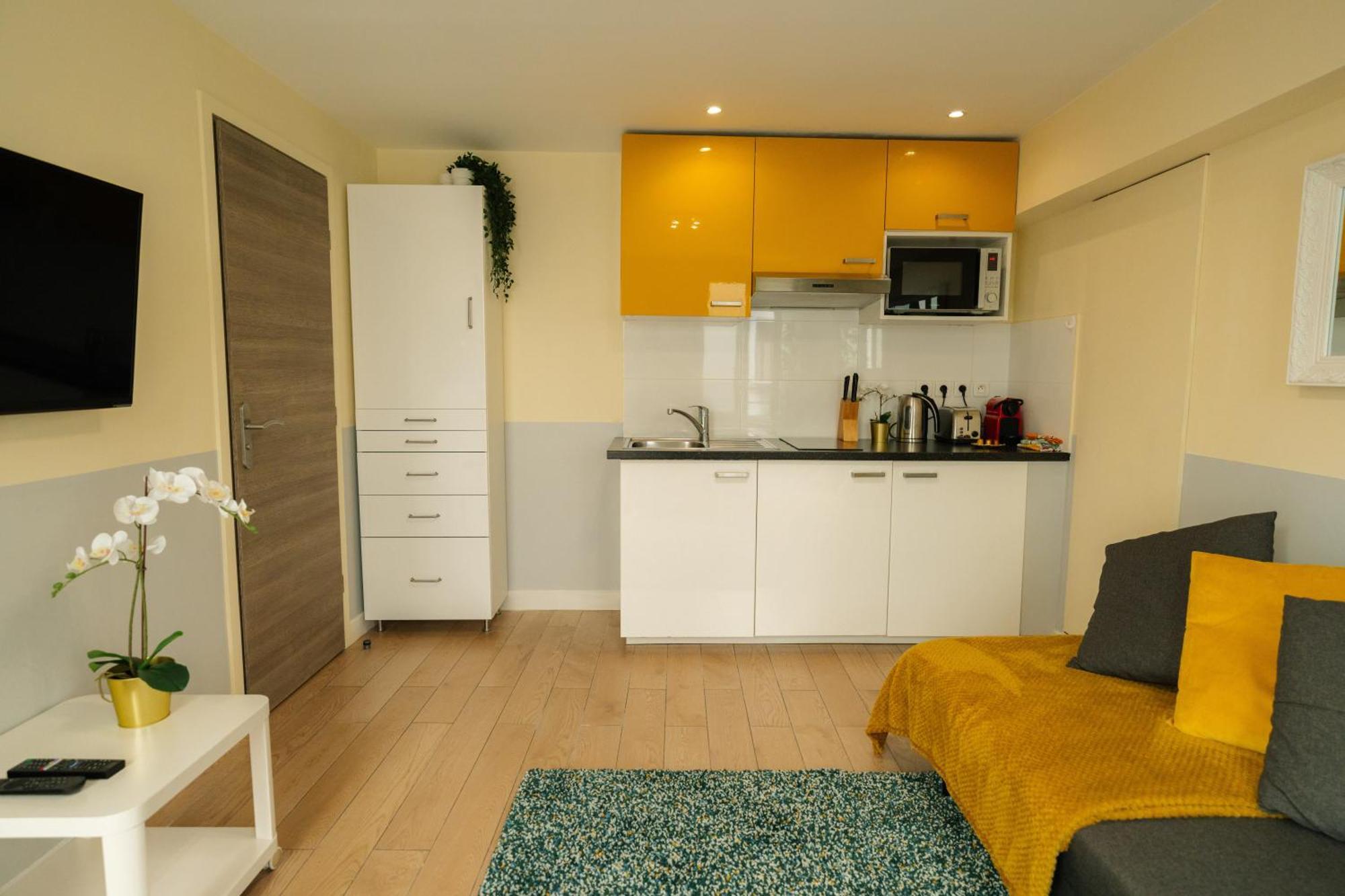 Beautiful Yellow Near Marais And Bastille Appartement Parijs