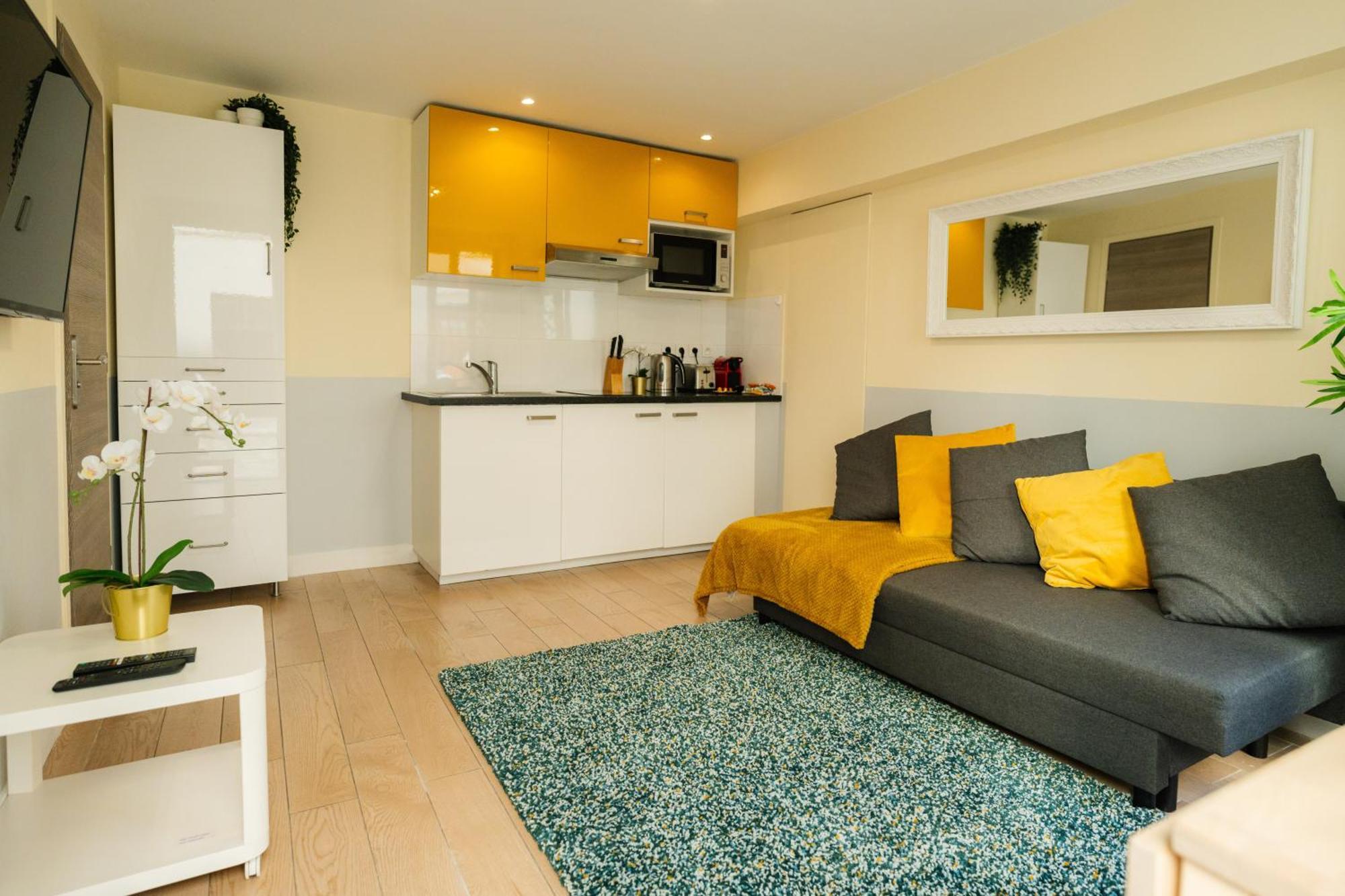 Beautiful Yellow Near Marais And Bastille Appartement Parijs