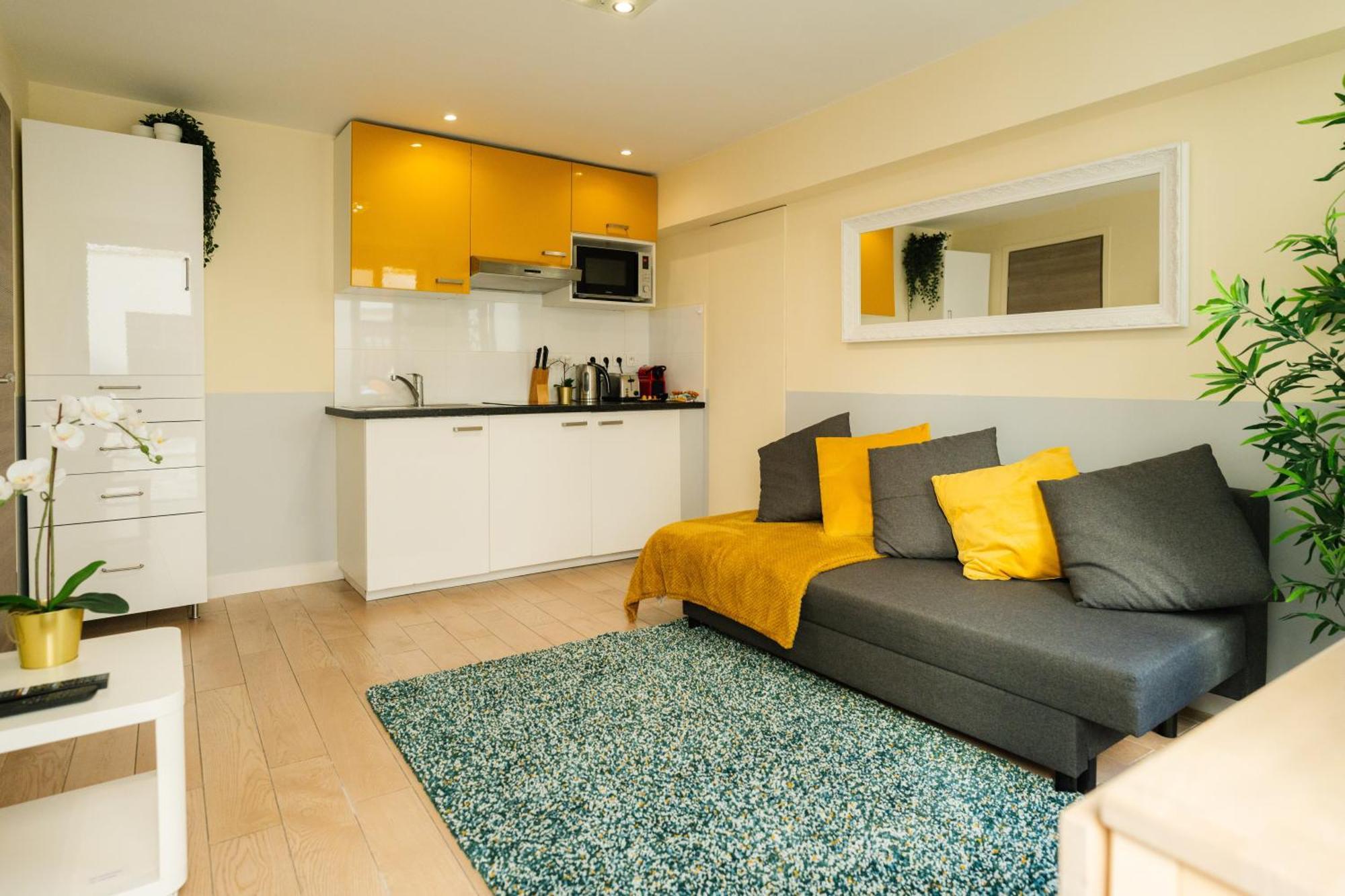 Beautiful Yellow Near Marais And Bastille Appartement Parijs